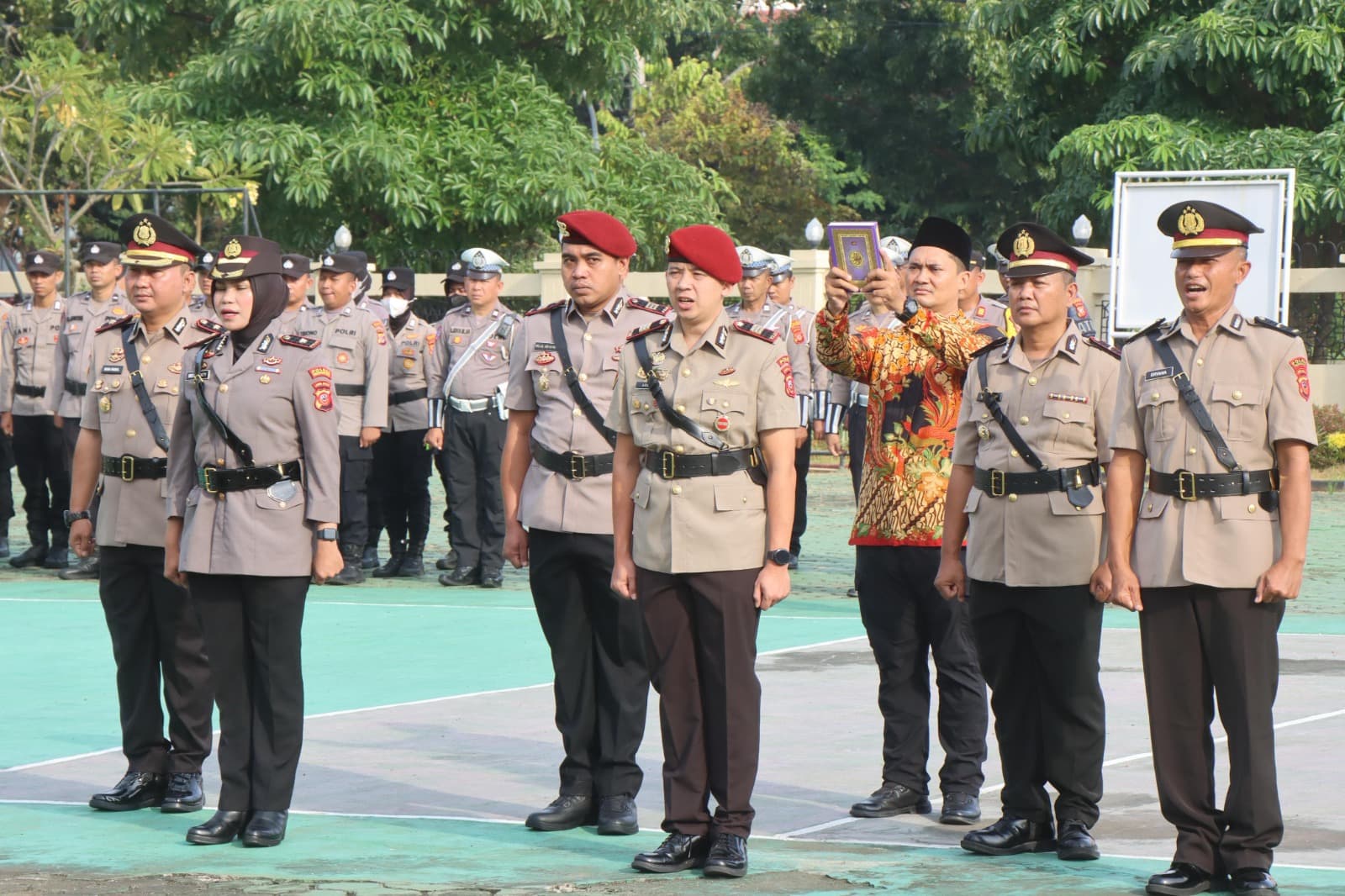 Sejumlah Pejabat Polres Indramayu Berganti, Kompol Meilawaty Jabat Wakapolres Baru