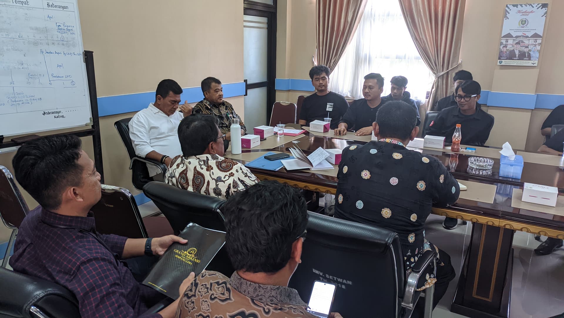 Aliansi Tugu Menggugat Adukan Persoalan Proyek Pertamina EP ke DPRD Indramayu