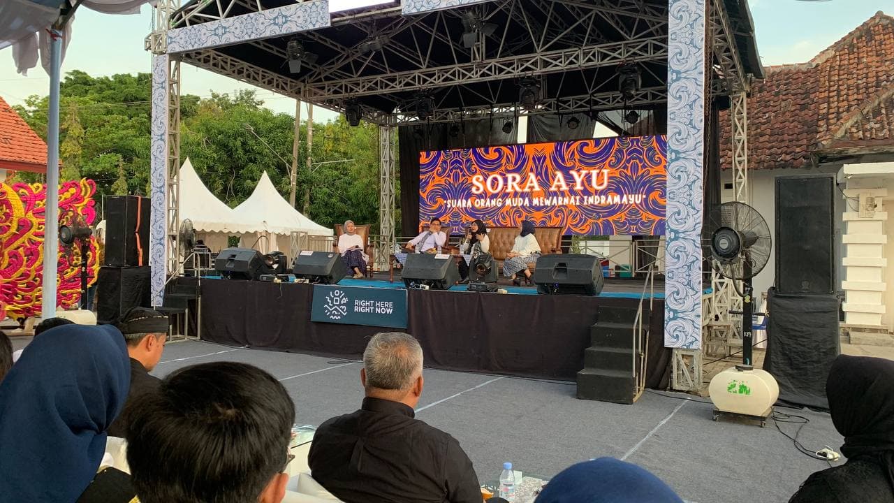 Tak Hanya Hiburan, Festival Sora Ayu Jadi Panggung Edukasi Generasi Muda Indramayu