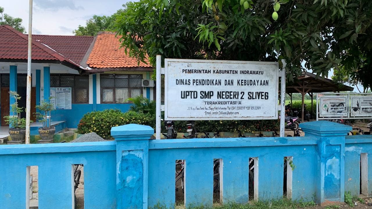 Wujudkan Sekolah Nyaman, SMP Negeri 2 Sliyeg Jalani Rehabilitasi Gedung, Siswa Sambut Gembira Gedung Baru