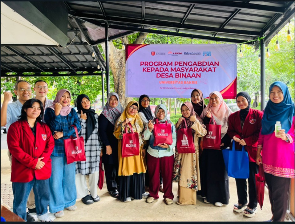 Prodi Teknik Industri Universitas Bakrie Dampingi UMKM Pancoran Raih Sertifikasi Halal