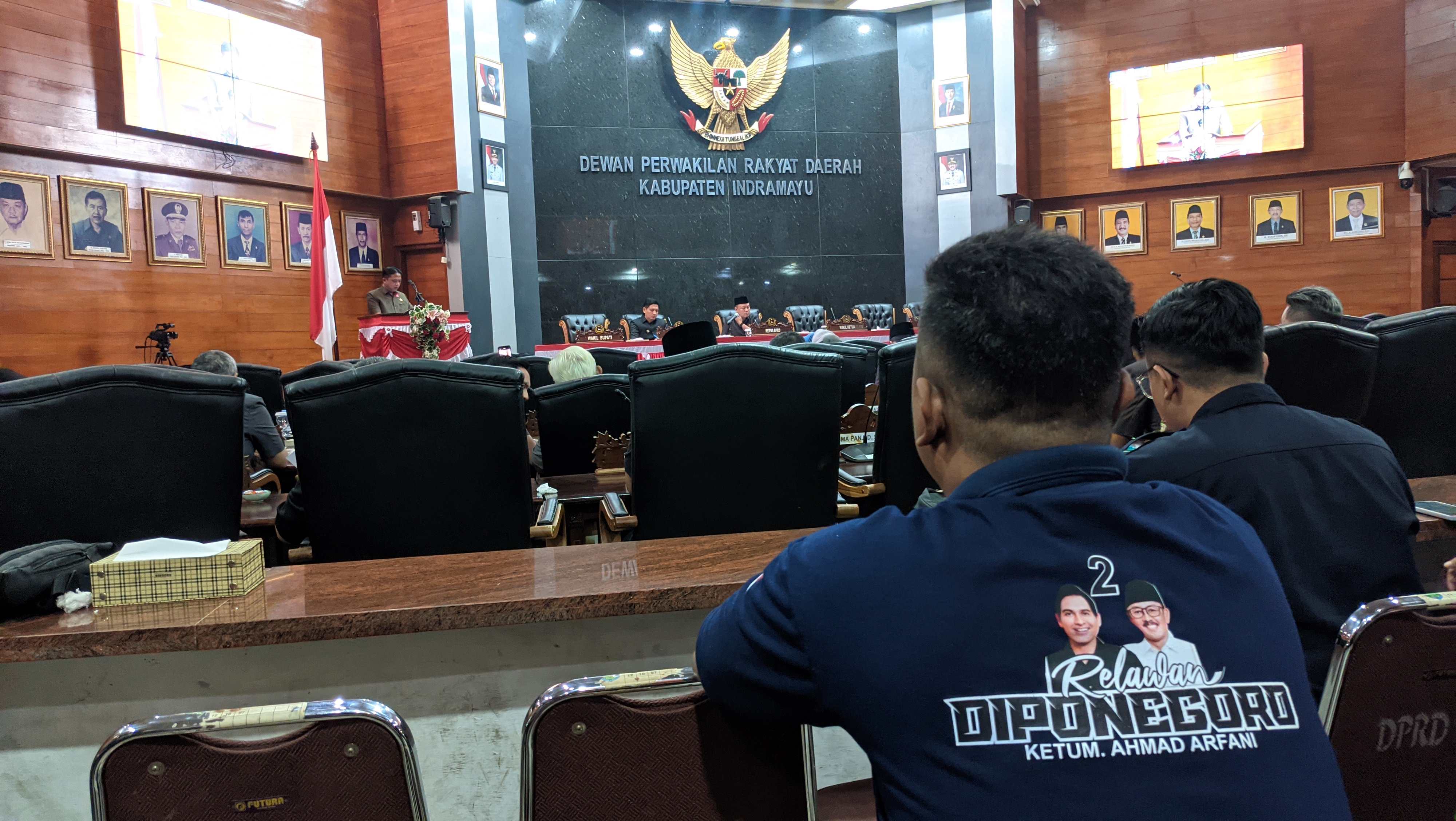 Ketua Umum LSM Diponegoro Hadiri Rapat Paripurna DPRD Indramayu, Siap Kawal RPJMD 2025-2029