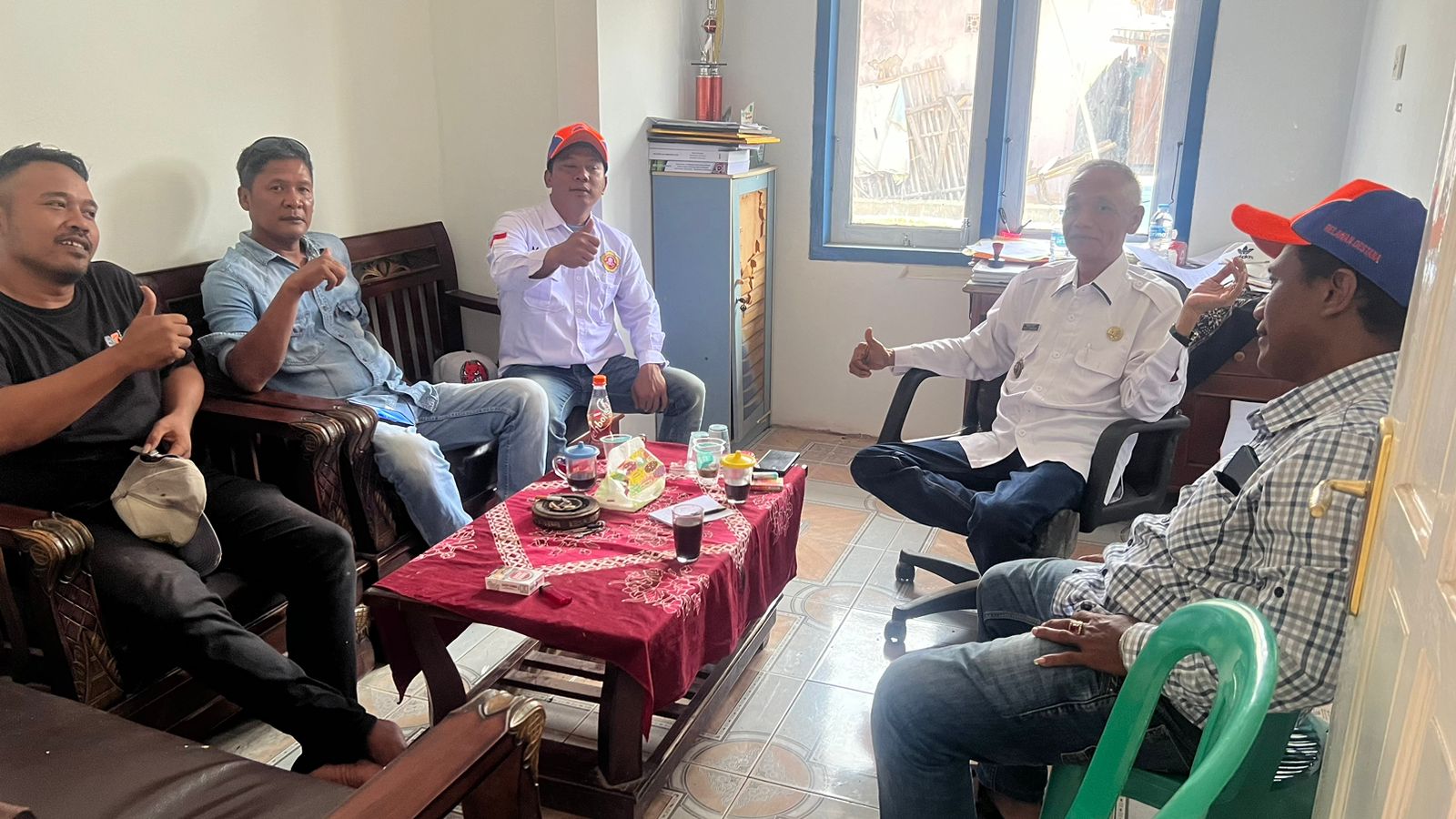 Ketua Karang Taruna Limbangan Sowan ke Pemdes, Siapkan HUT RI ke 80 yang Meriah