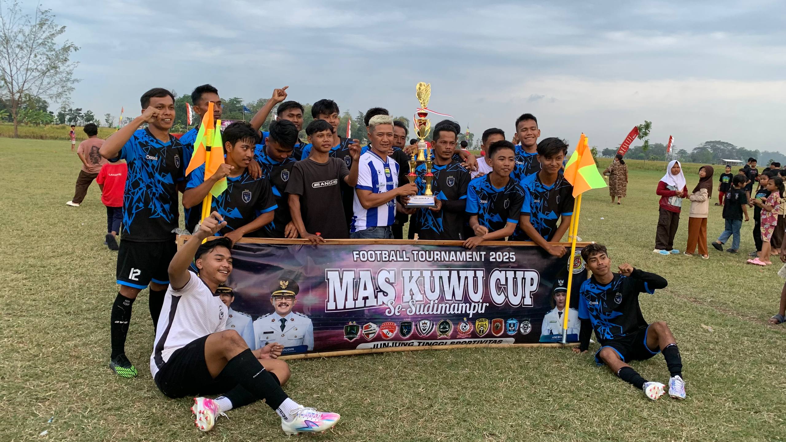 Lewat Adu Penalti, Putra Mesir Kayen Angkat Trofi Mas Kuwu Cup Sudimampir Lor 2025