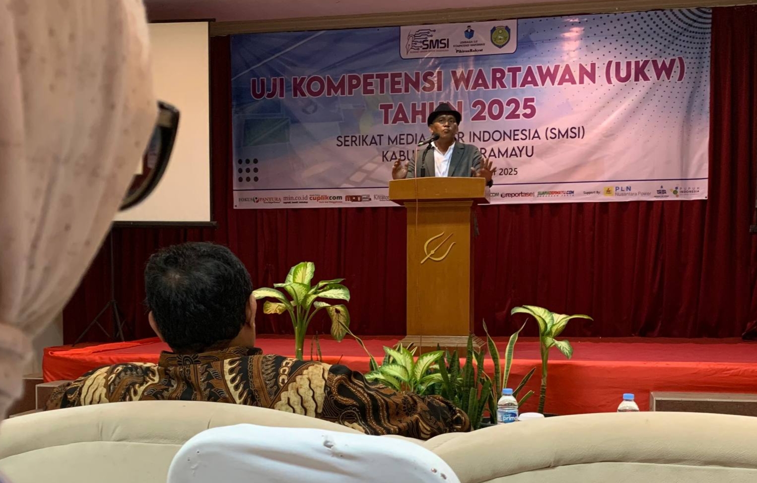 Gandeng Lembaga Uji Pikiran Rakyat, SMSI Indramayu Sukses Gelar UKW