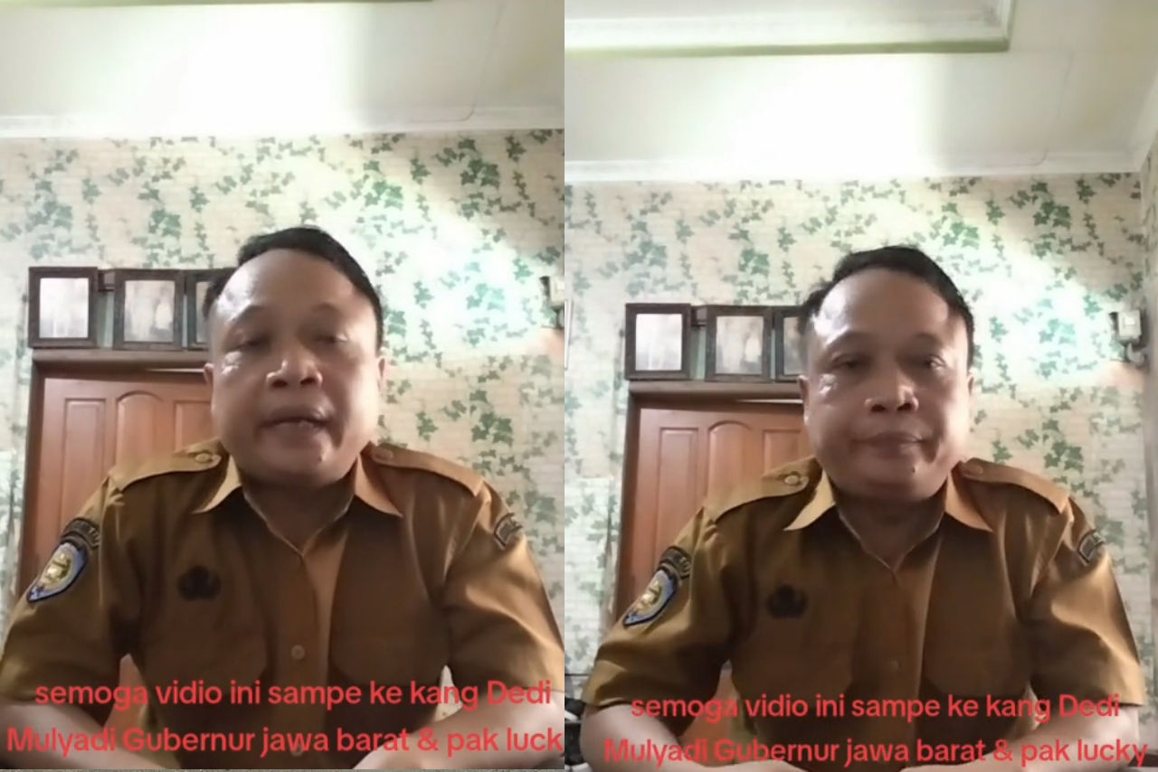 Diduga Ada Nama Siluman di Data Siltap, Pria Ngaku Lurah Desa Gadel Tukdana Ungkap di Medsos