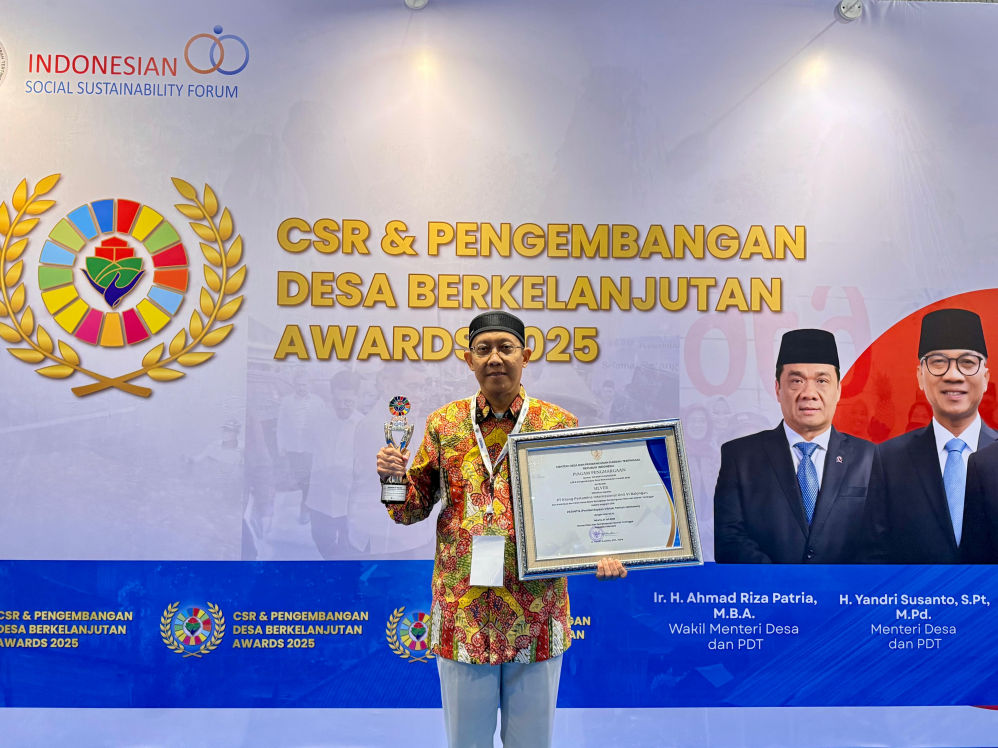 Program PERINTIS Kilang Balongan Raih Award CSR & Pengembangan Desa 2025