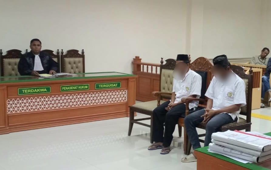 Advokat Hery Reang Bacakan Pledoi Dua Terdakwa Kasus Gabah di PN Indramayu