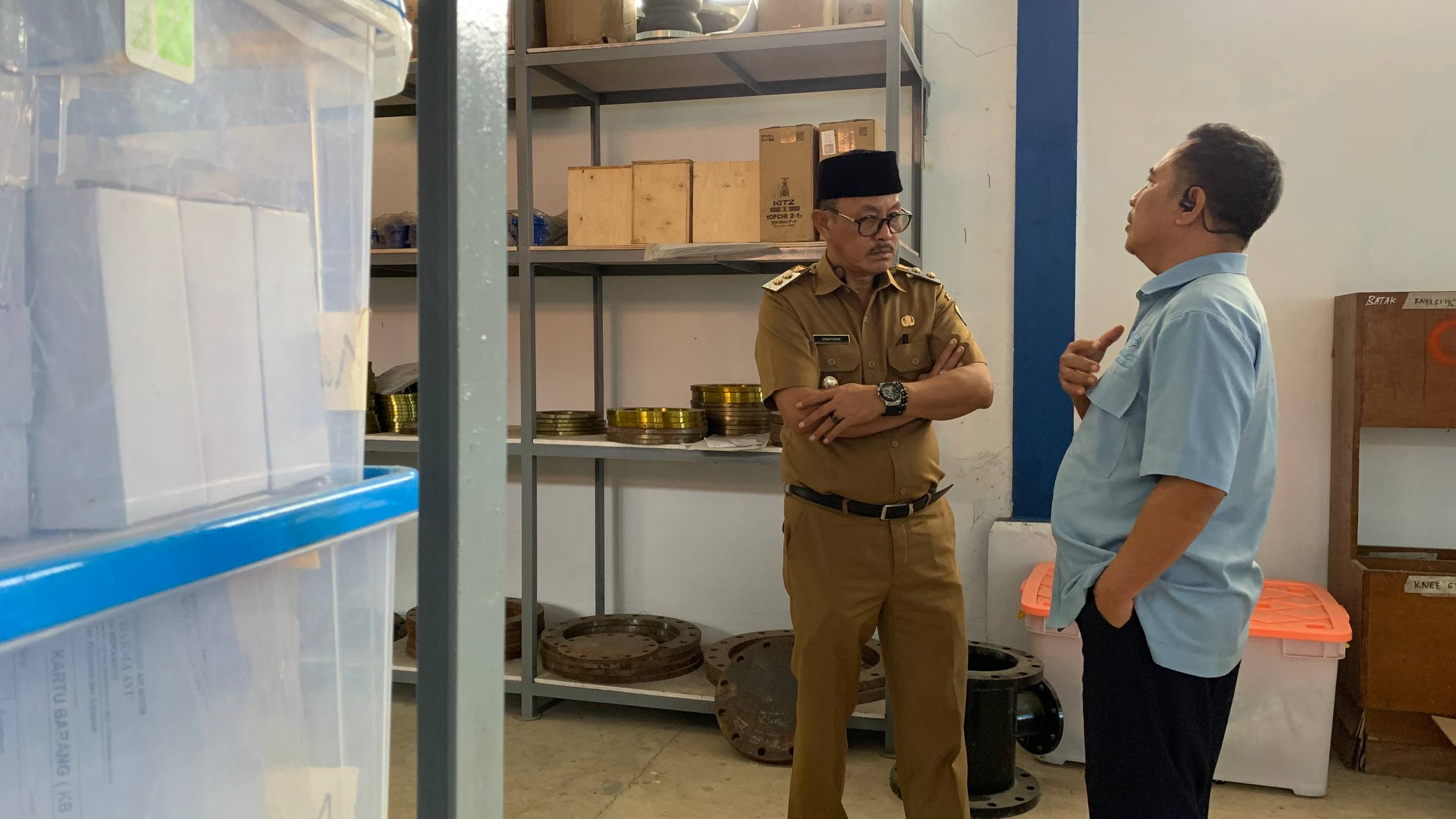 H Syaefudin Sidak Mendadak ke PDAM, Sentil Soal Transfer Dana dan Tekankan Pembenahan Layanan