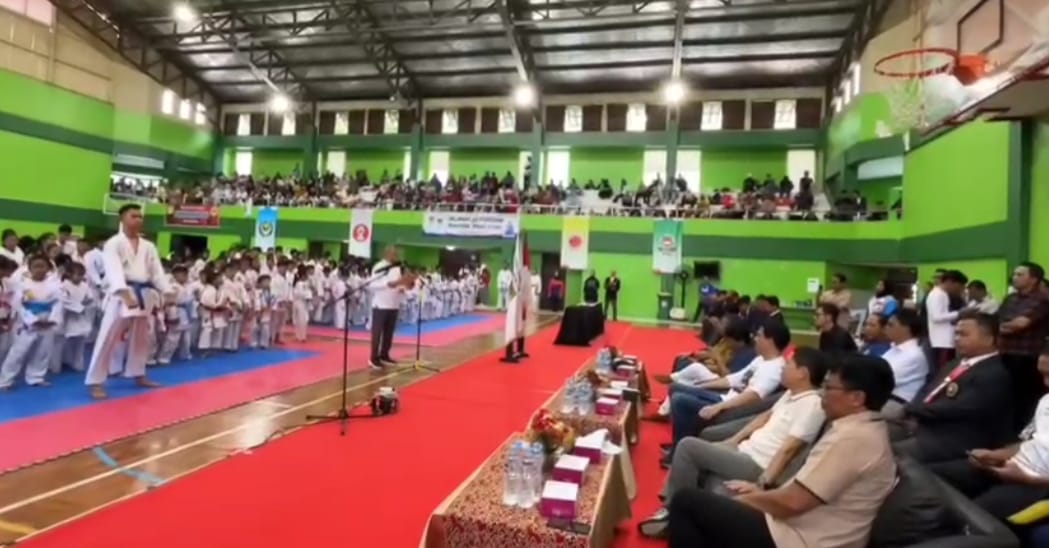 FORKI CUP Indramayu 2025 Pecahkan Rekor, 420 Karateka Panaskan Arena GOR Bumi Patra
